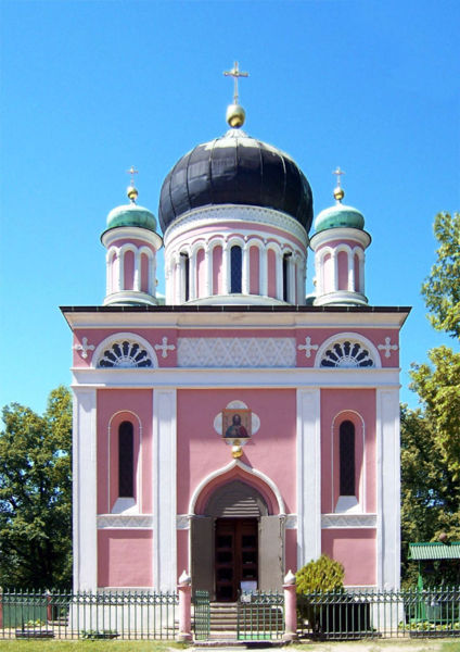 церковь Святого Александра Невского в Потсдаме